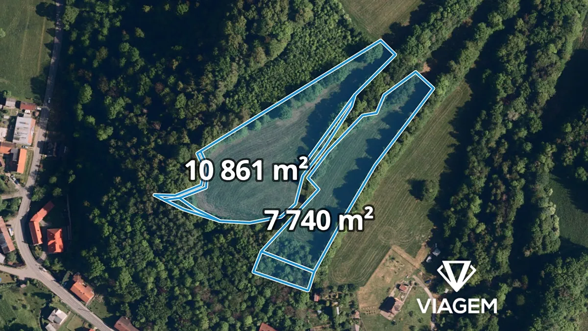 Prodej podílu 1/4 pole 4650 m²